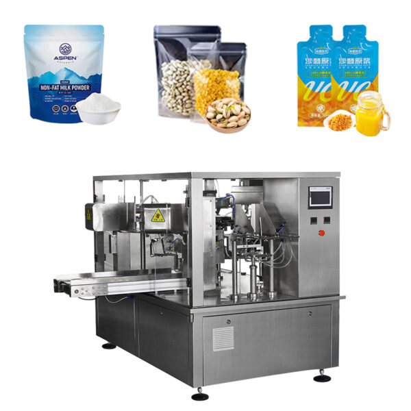 Hard Candy Packaging Machine with Zipper Pouch Seal - Image 1